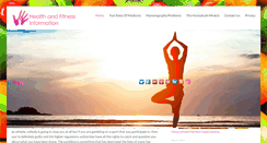 Desktop Screenshot of health-and-fitness-information.com